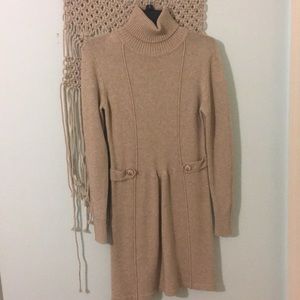 soft simply couture turtle neck dress